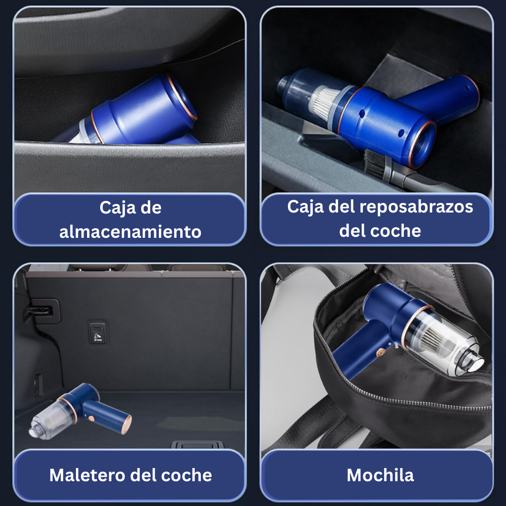 Clenix – Aspiradora de Mano Inalámbrica (Inhala / Exhala)