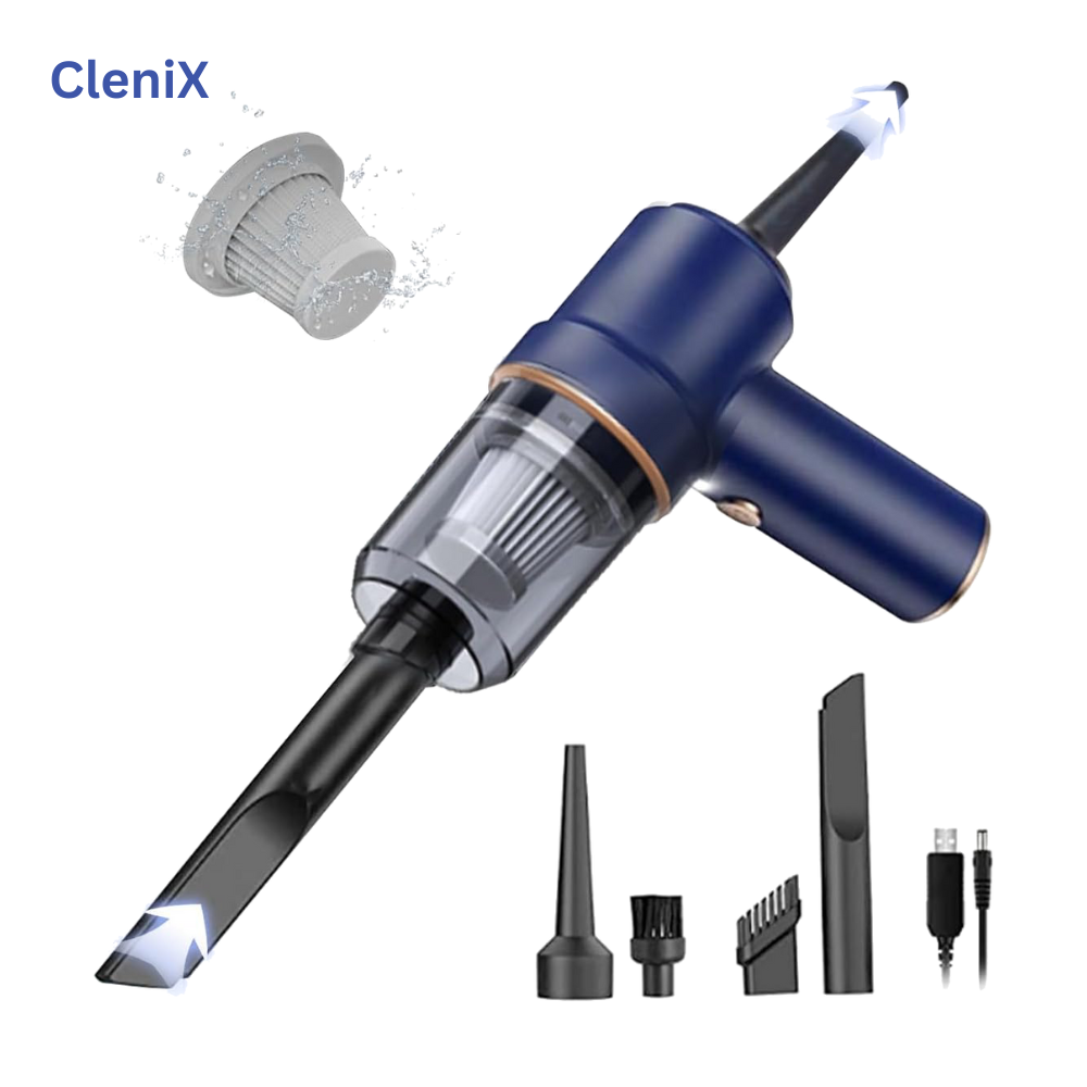 Clenix – Aspiradora de Mano Inalámbrica (Inhala / Exhala)