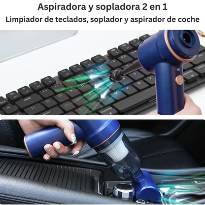 Clenix – Aspiradora de Mano Inalámbrica (Inhala / Exhala)