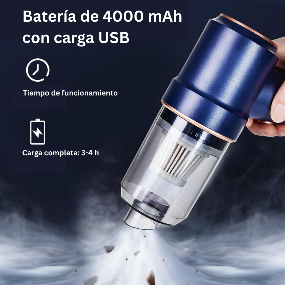 Clenix – Aspiradora de Mano Inalámbrica (Inhala / Exhala)