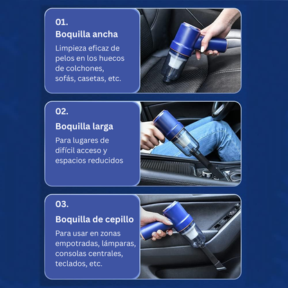 Clenix – Aspiradora de Mano Inalámbrica (Inhala / Exhala)